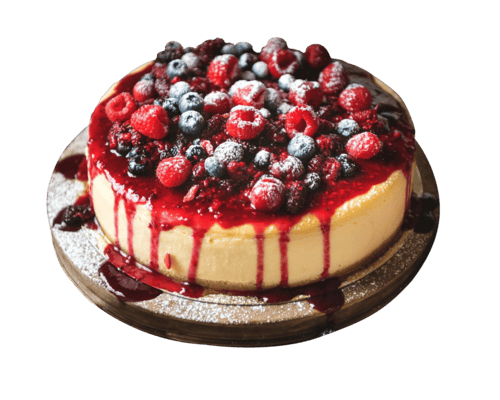 Cheesecake de frutos rojos