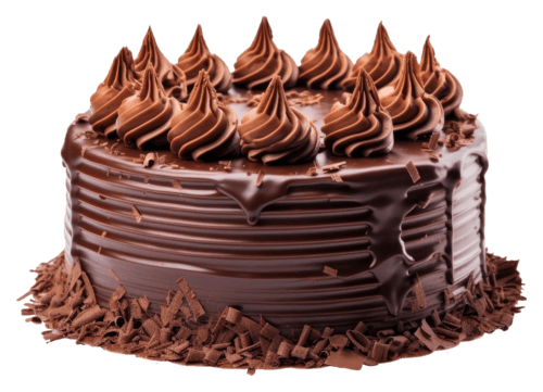 pastel de chocolate